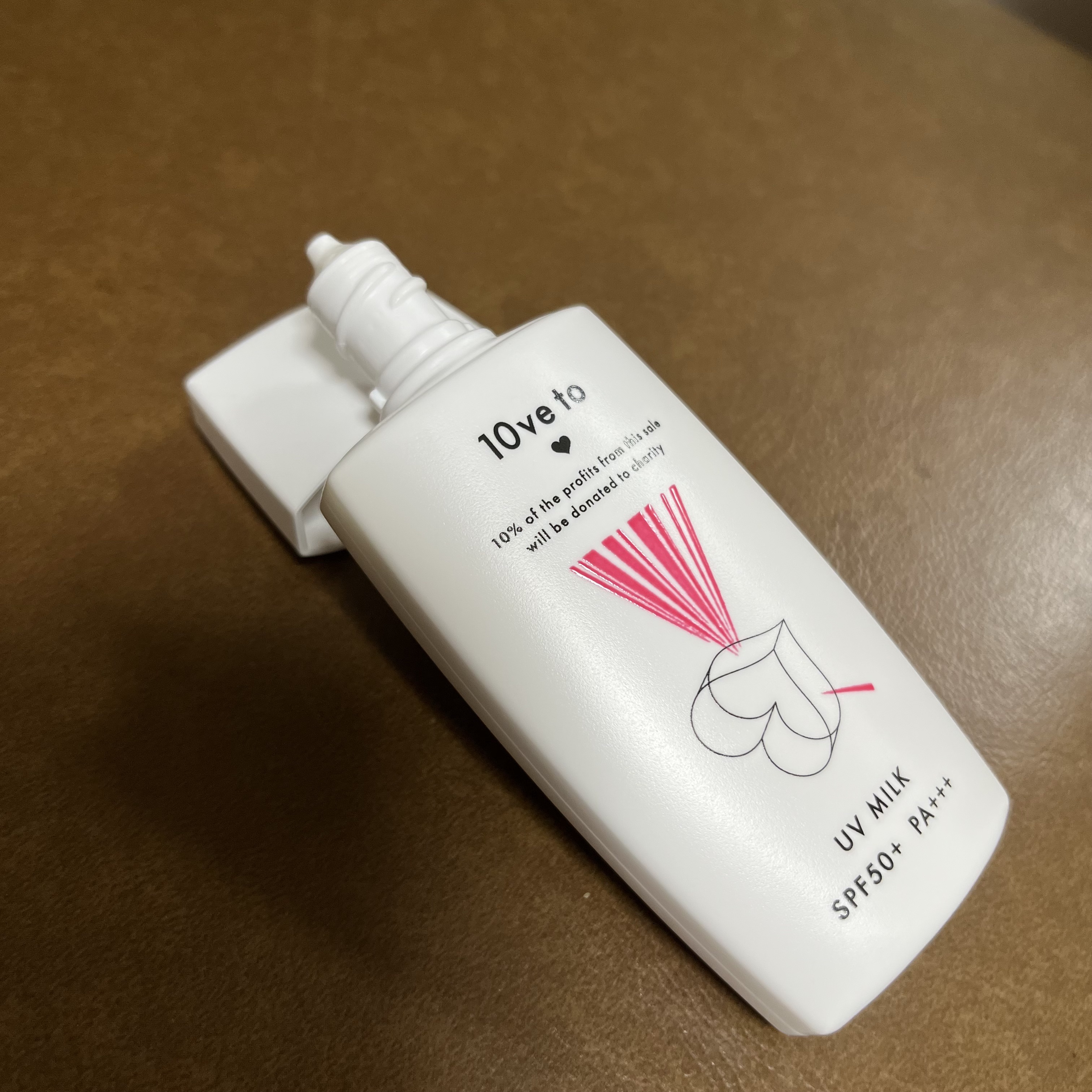 10ve to UVミルク/10ve to/日焼け止めミルクを使ったクチコミ（2枚目）