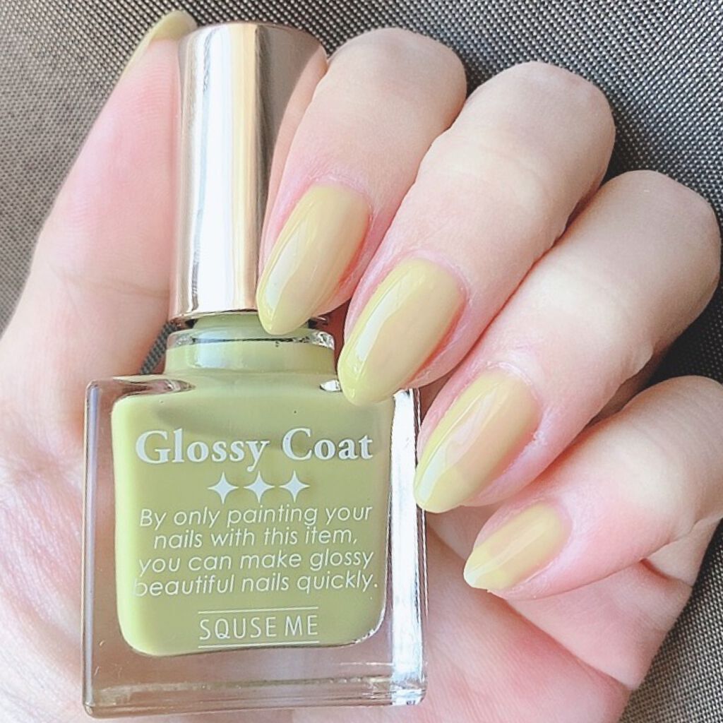グロッシーコート/スキューズミー/オールインワンネイルを使ったクチコミ（2枚目）