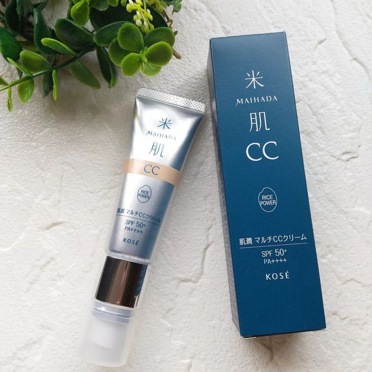 肌潤 マルチCCクリーム/米肌/CCクリームを使ったクチコミ(2枚目)