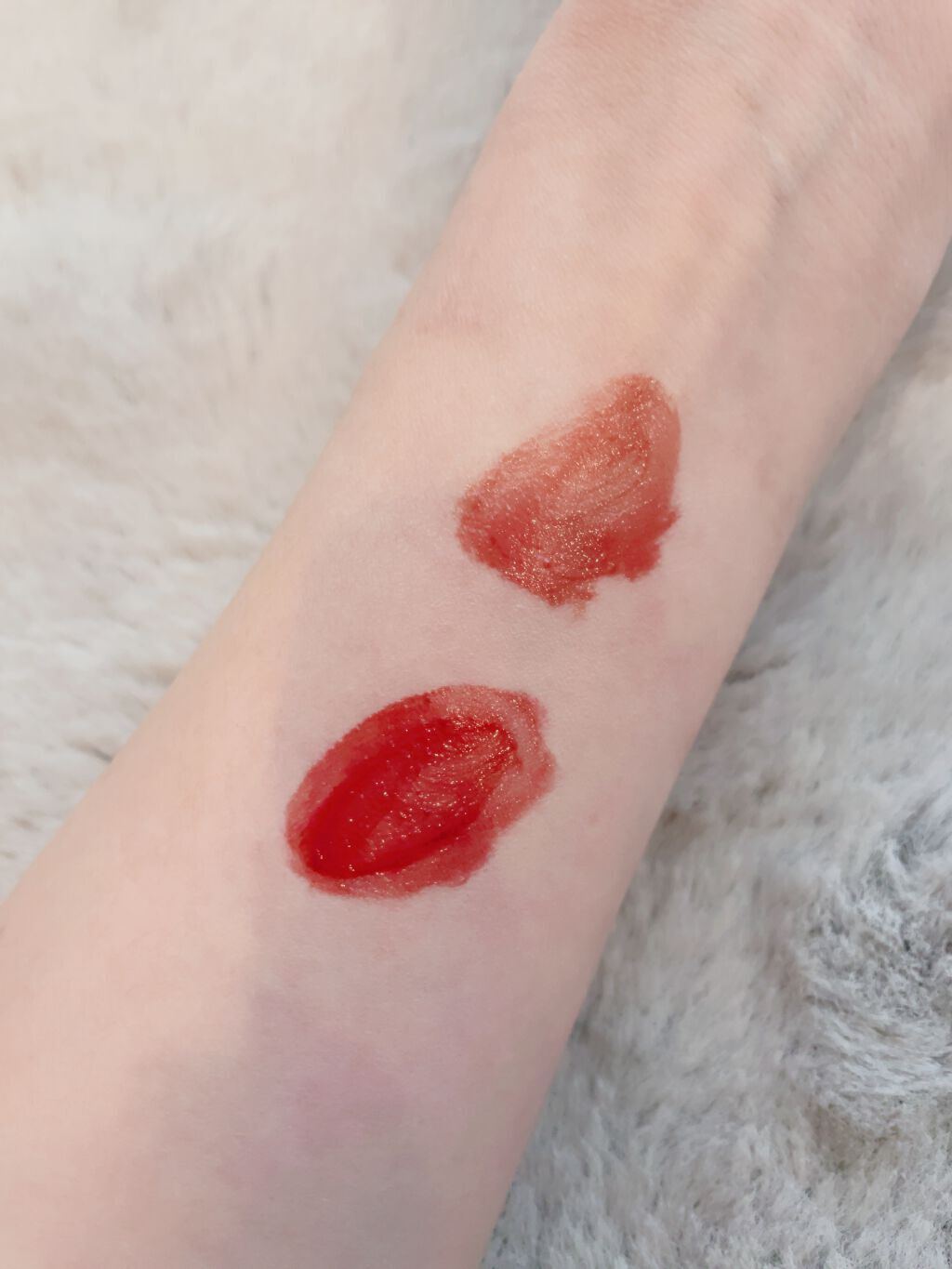 ウォータリーティントリップ/CEZANNE/リップティントを使ったクチコミ（2枚目）