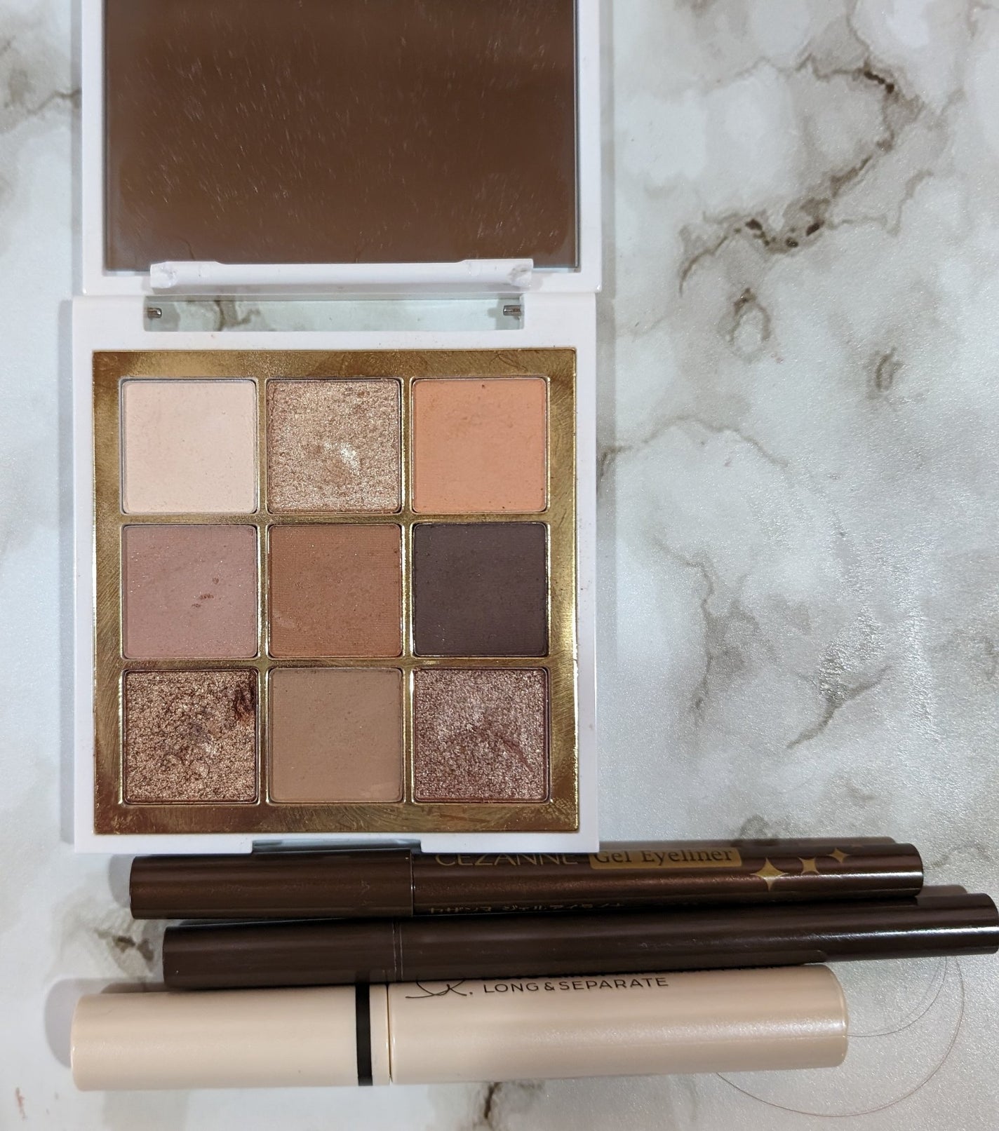 ジェルアイライナー/CEZANNE/ジェルアイライナーを使ったクチコミ(1枚目)