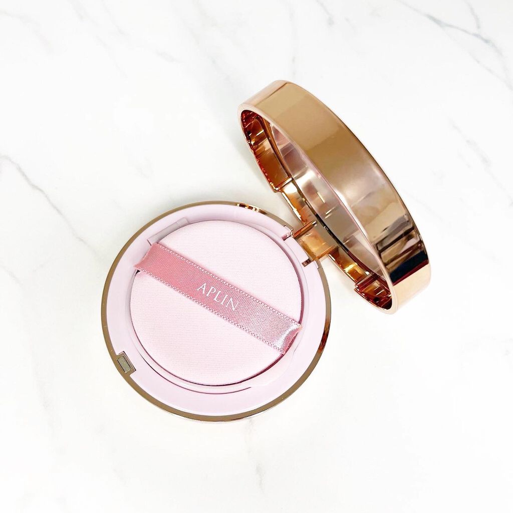 ピンクティーツリーカバークッション/APLIN/クッションファンデーションを使ったクチコミ(2枚目)