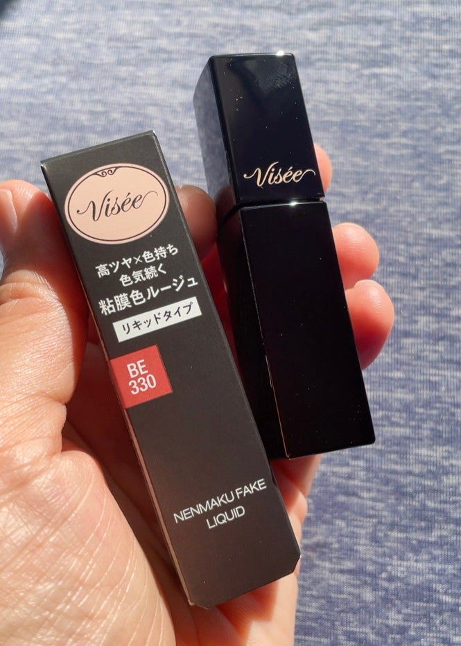 ネンマクフェイク リキッド/Visée/口紅を使ったクチコミ(2枚目)