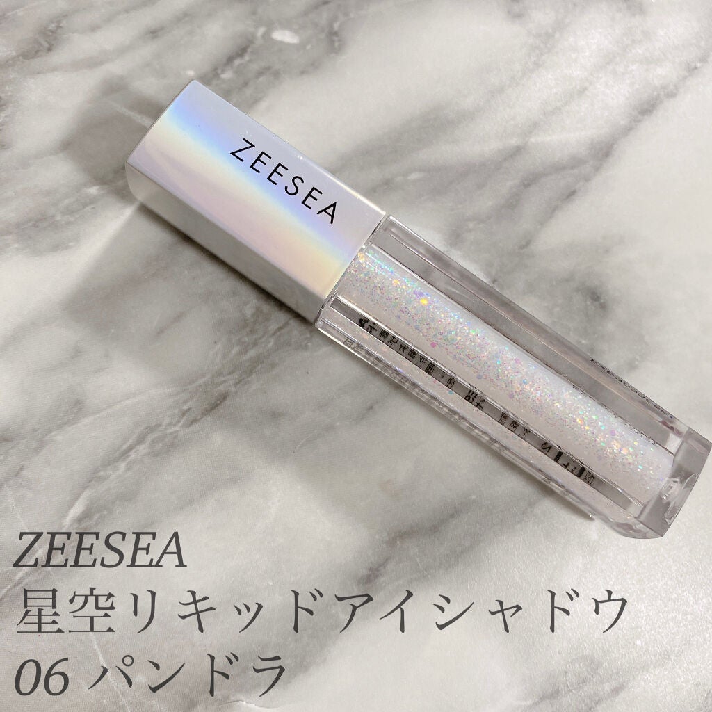 ダイヤモンドシリーズ 星空リキッドアイシャドウ/ZEESEA/リキッドアイシャドウを使ったクチコミ(2枚目)