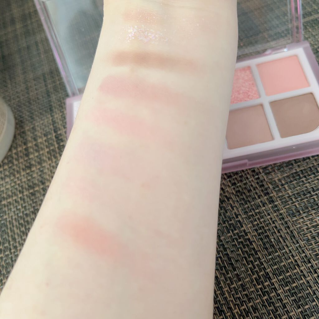 MDショールモーメント アイシャドウパレット/mude./アイシャドウパレットを使ったクチコミ（3枚目）