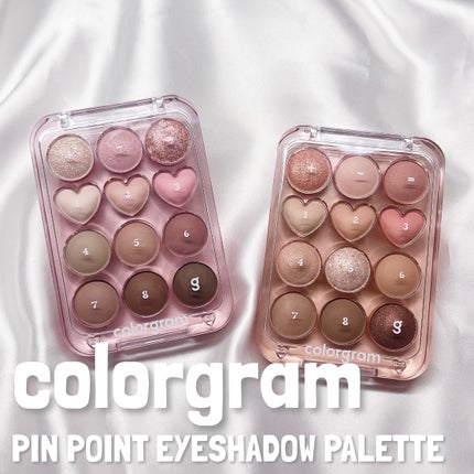 目元チュートリアルアイパレット/Colorgram/アイシャドウパレットを使ったクチコミ(1枚目)
