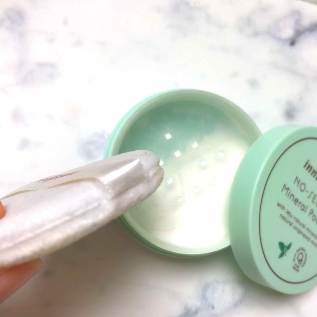 ノーセバム ミネラルパウダー/innisfree/ルースパウダーを使ったクチコミ(4枚目)