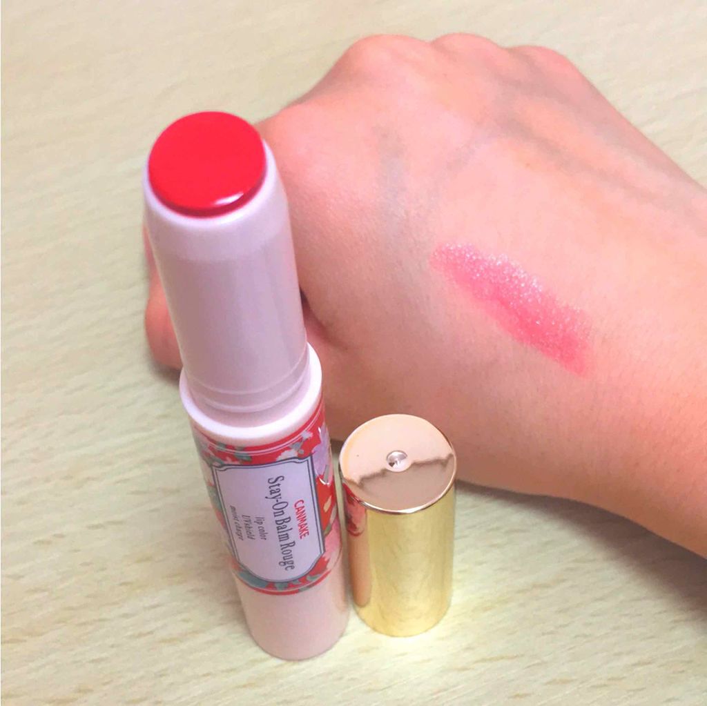 ステイオンバームルージュ/キャンメイク/口紅を使ったクチコミ（2枚目）