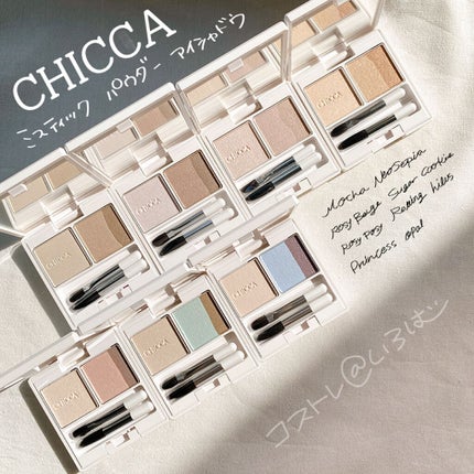 ミスティック パウダーアイシャドウ/CHICCA/アイシャドウパレットを使ったクチコミ(1枚目)