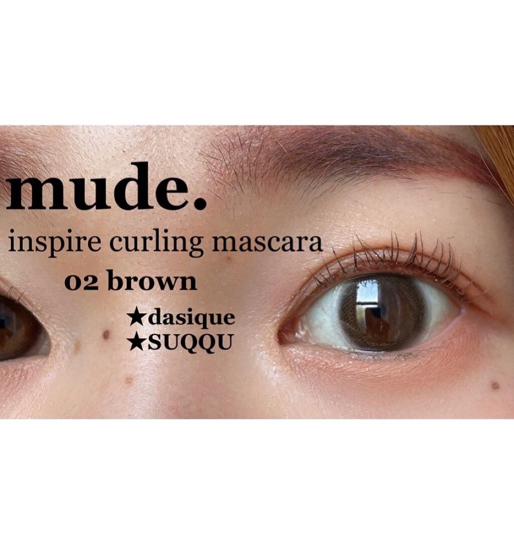 MD インスパイアロングラッシュ カーリングマスカラ/mude./マスカラを使ったクチコミ(5枚目)