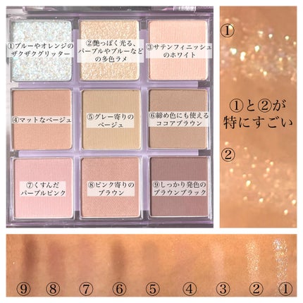 イプクン パーソナル ムードパレット/IPKN/アイシャドウパレットを使ったクチコミ(3枚目)