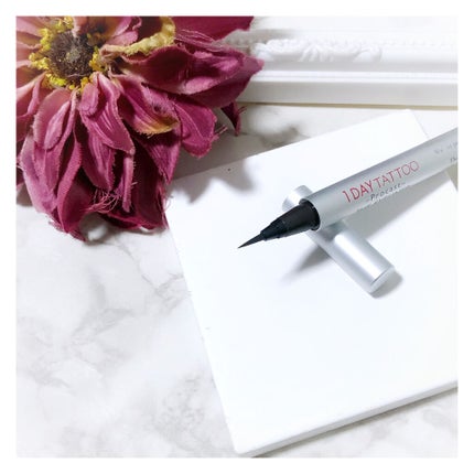 1DAY TATTOO プロキャスト ザ・アイライナー/K-パレット/リキッドアイライナーを使ったクチコミ(3枚目)