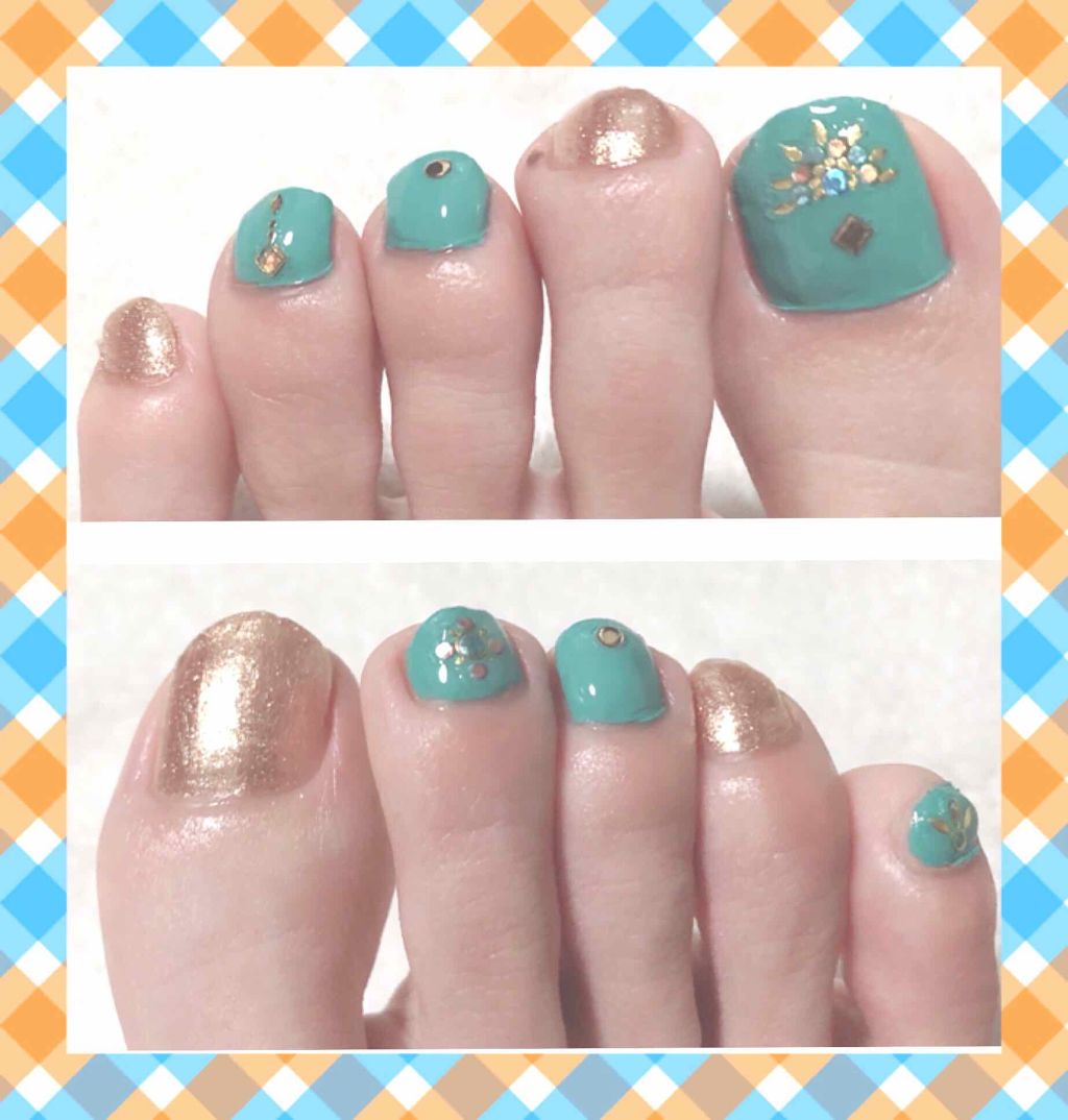 ネイルシール/キャンドゥ/ネイルシールを使ったクチコミ（3枚目）