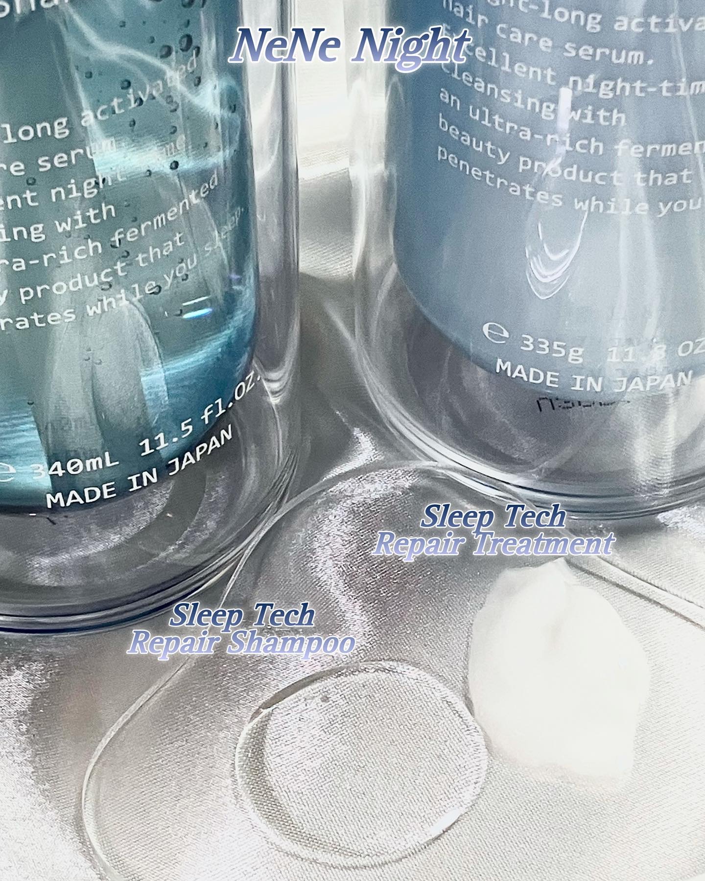 スリープテック リペア シャンプー／ヘアトリートメント/NeNe Night/市販シャンプーを使ったクチコミ（3枚目）