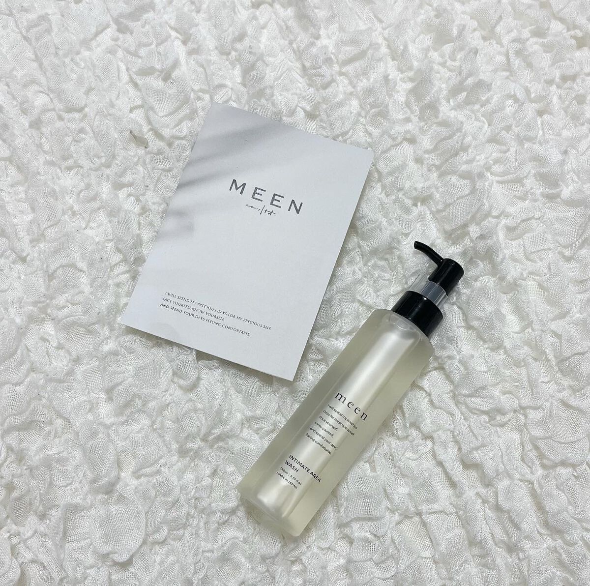 intimate wash /meen/デリケートゾーンケアを使ったクチコミ(1枚目)