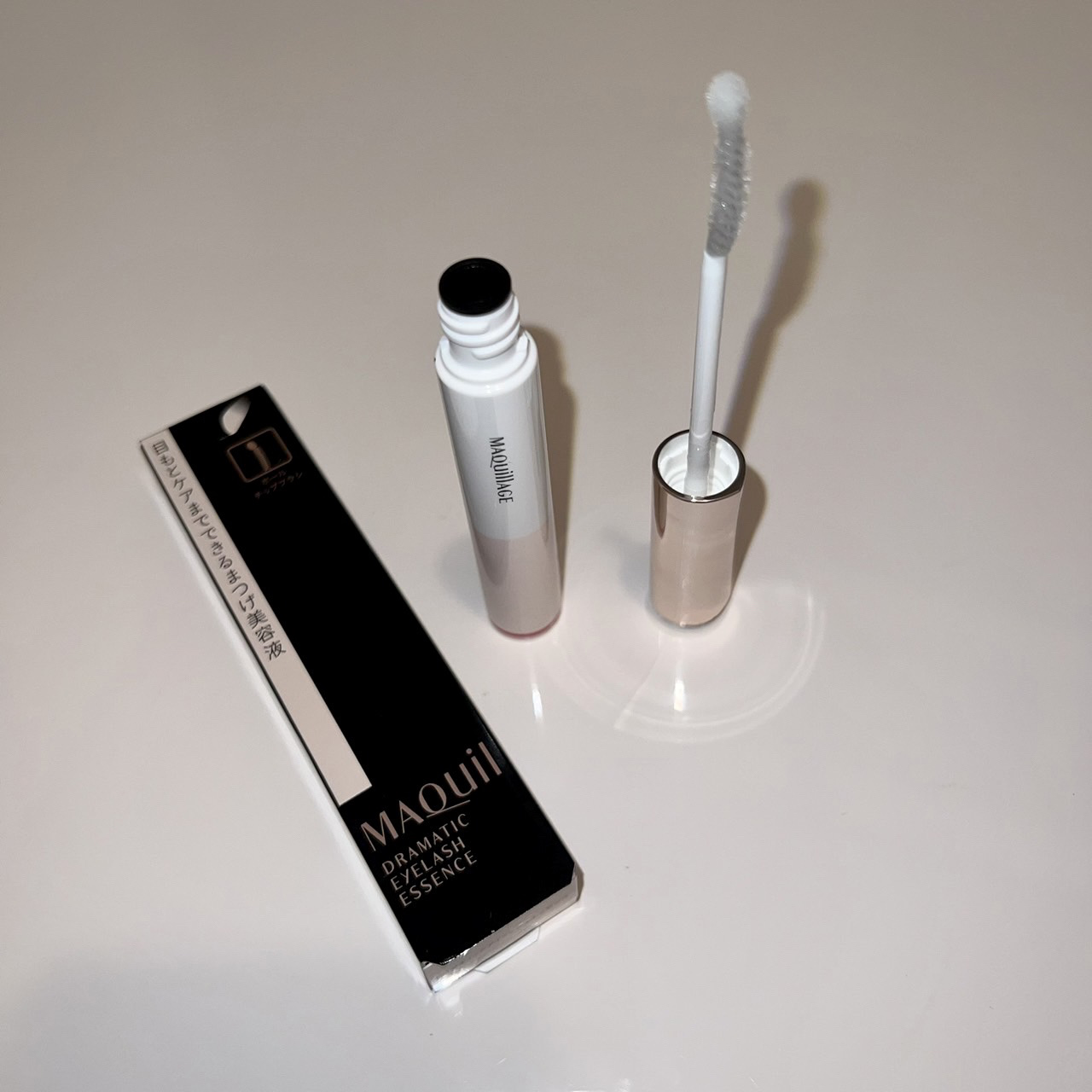 ドラマティックアイラッシュエッセンス/マキアージュ/まつげ美容液を使ったクチコミ（1枚目）