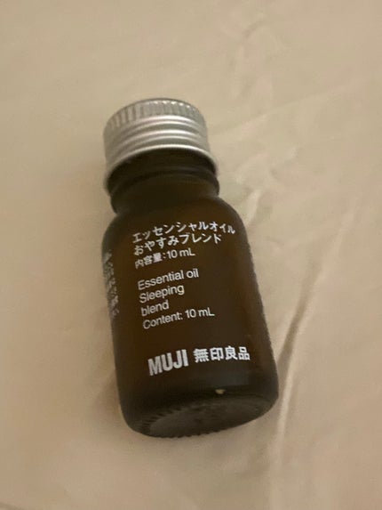 エッセンシャルオイル おやすみブレンド/無印良品/アロマオイルを使ったクチコミ(1枚目)