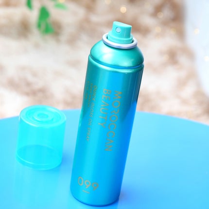 モロッカンビューティ ディープモイスト クイックグロス オイルスプレー/モロッカンビューティ/ヘアスプレーを使ったクチコミ(2枚目)