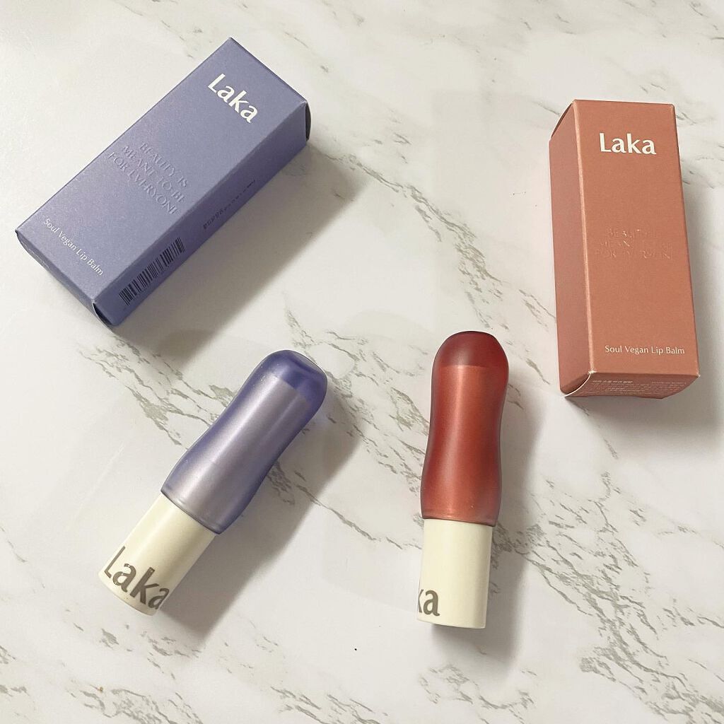 ソウルヴィーガンリップバーム/Laka/リップバームを使ったクチコミ（1枚目）