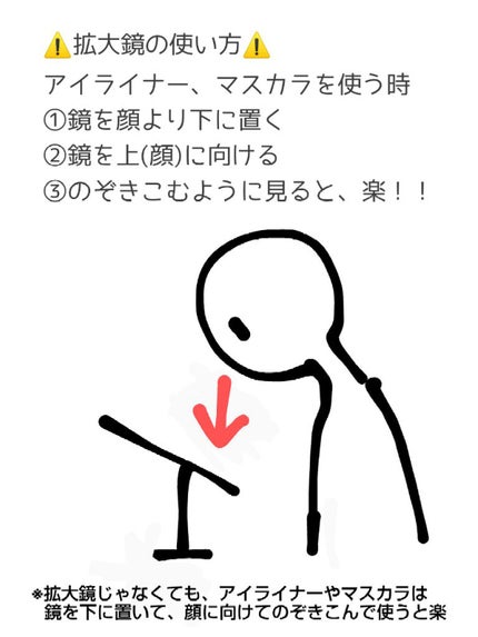 枠が光るLED付ミラー スクエア/DAISO/その他化粧小物を使ったクチコミ(4枚目)