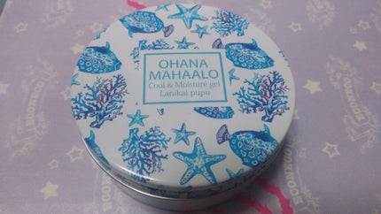 OHANA MAHAALO Cool & Moisture gel Lanikai pupu/OHANA MAHAALO/その他スキンケアを使ったクチコミ(1枚目)