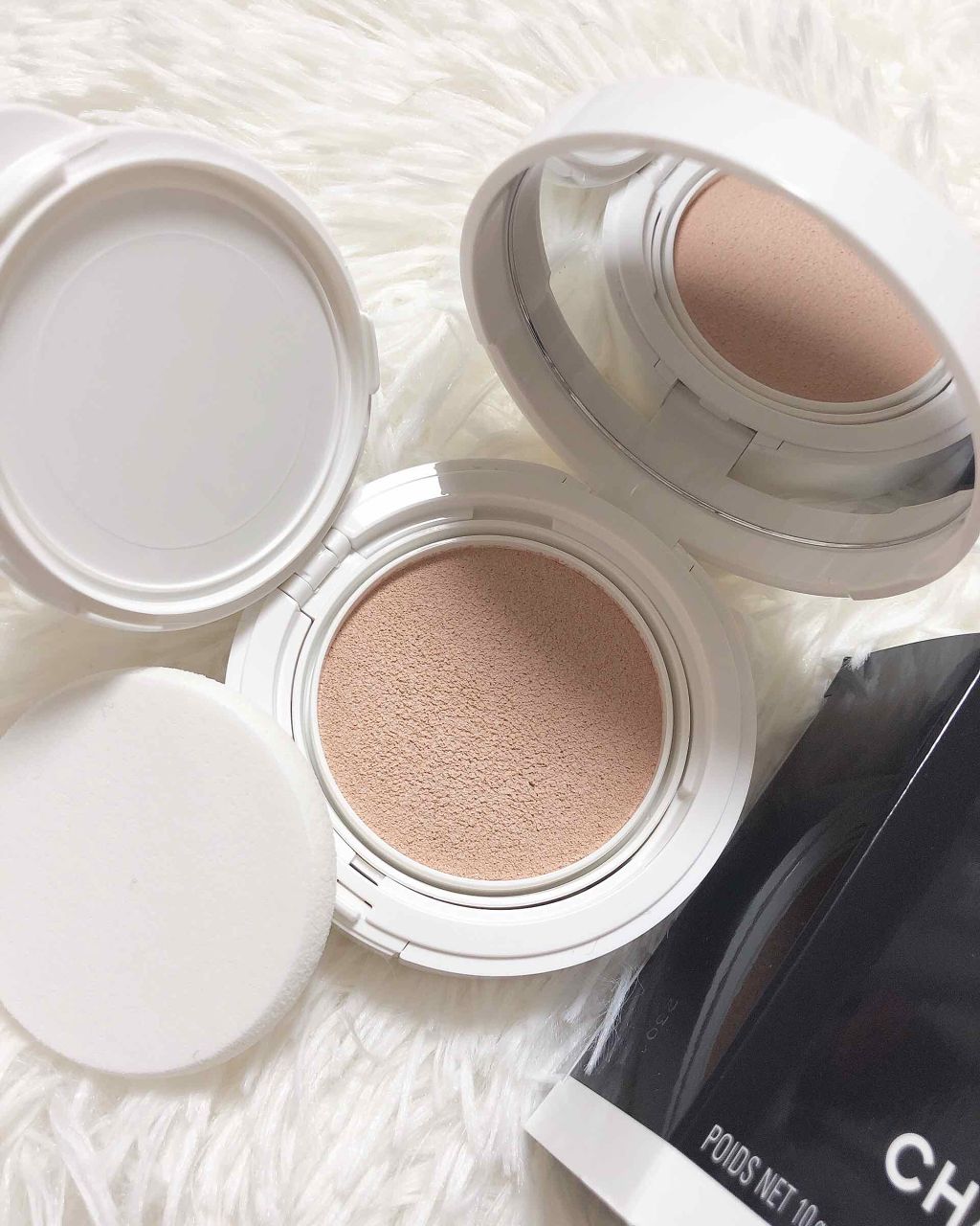 ル ブラン コンパクト クレーム/CHANEL/クリーム・エマルジョンファンデーションを使ったクチコミ（1枚目）