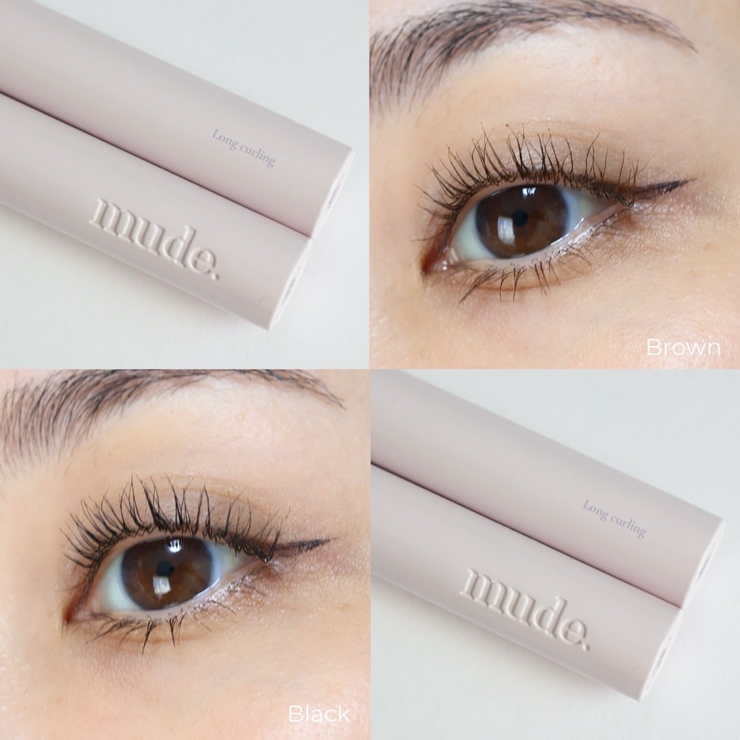 MD インスパイアロングラッシュ カーリングマスカラ/mude/マスカラを使ったクチコミ(7枚目)