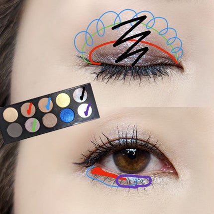 MOTHERSHIP PALETTES/PAT McGRATH LABS/アイシャドウパレットを使ったクチコミ(4枚目)