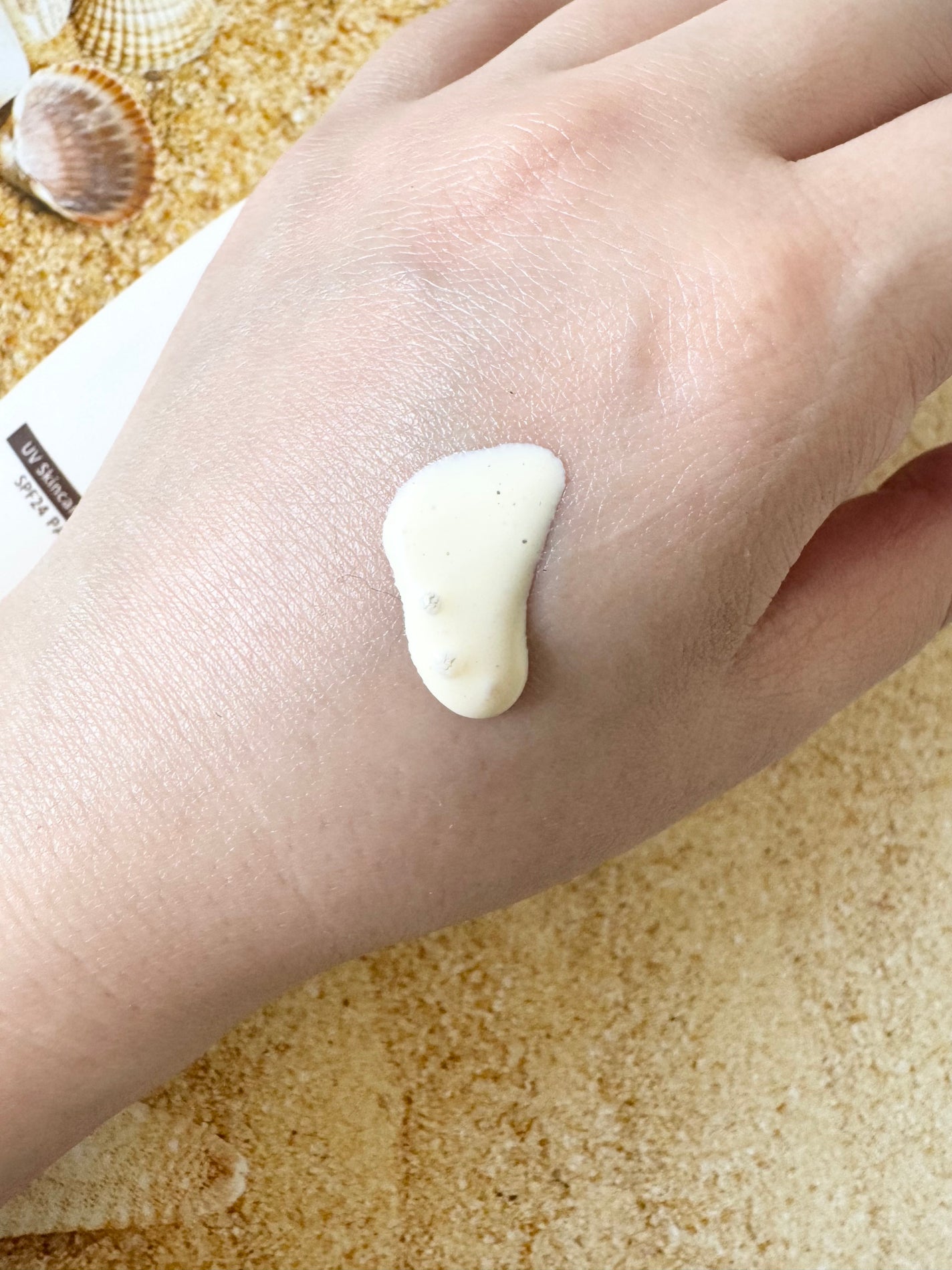 UVスキンケアミルク/Natures for/日焼け止め・UVケアを使ったクチコミ(3枚目)