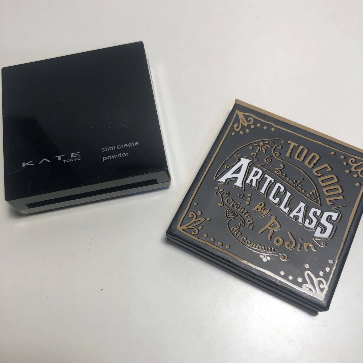 スリムクリエイトパウダーA EX-1 ナチュラルタイプ(自然になじむ立体感）/KATE/ハイライトを使ったクチコミ（1枚目）
