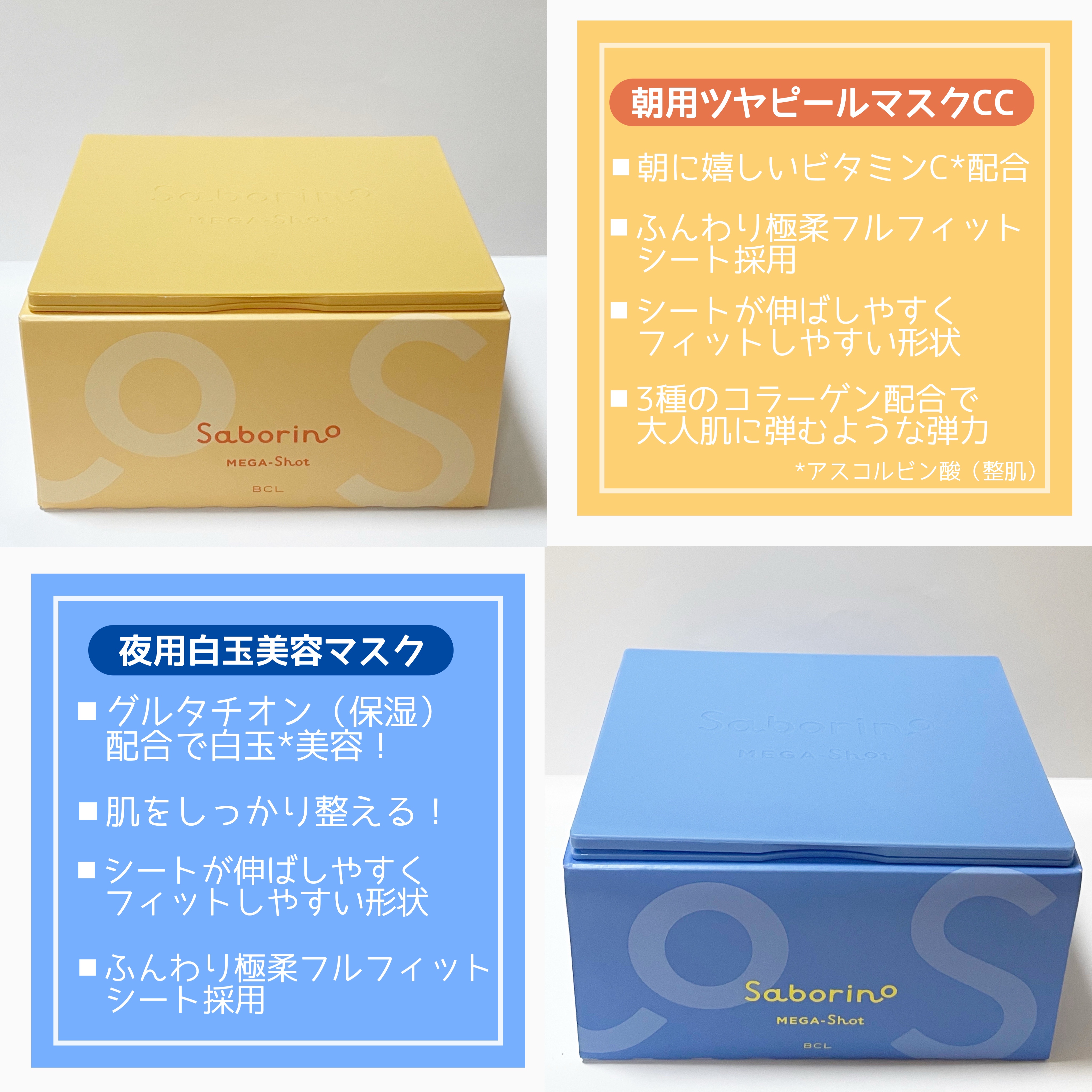 サボリーノ メガショット 朝用ツヤピールマスク CC/サボリーノ/シートマスク・パックを使ったクチコミ（3枚目）