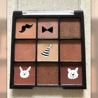 UR GLAM　BLOOMING EYE COLOR PALETTE/U R GLAM/パウダーアイシャドウを使ったクチコミ（2枚目）