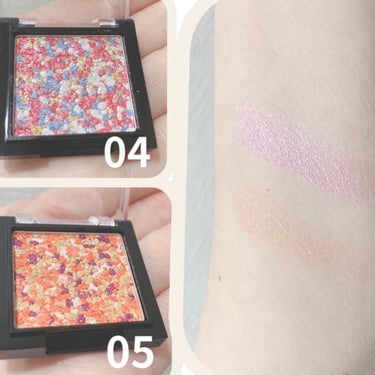 UR GLAM　MARBLE EYESHADOW 04/U R GLAM/シングルアイシャドウを使ったクチコミ（1枚目）