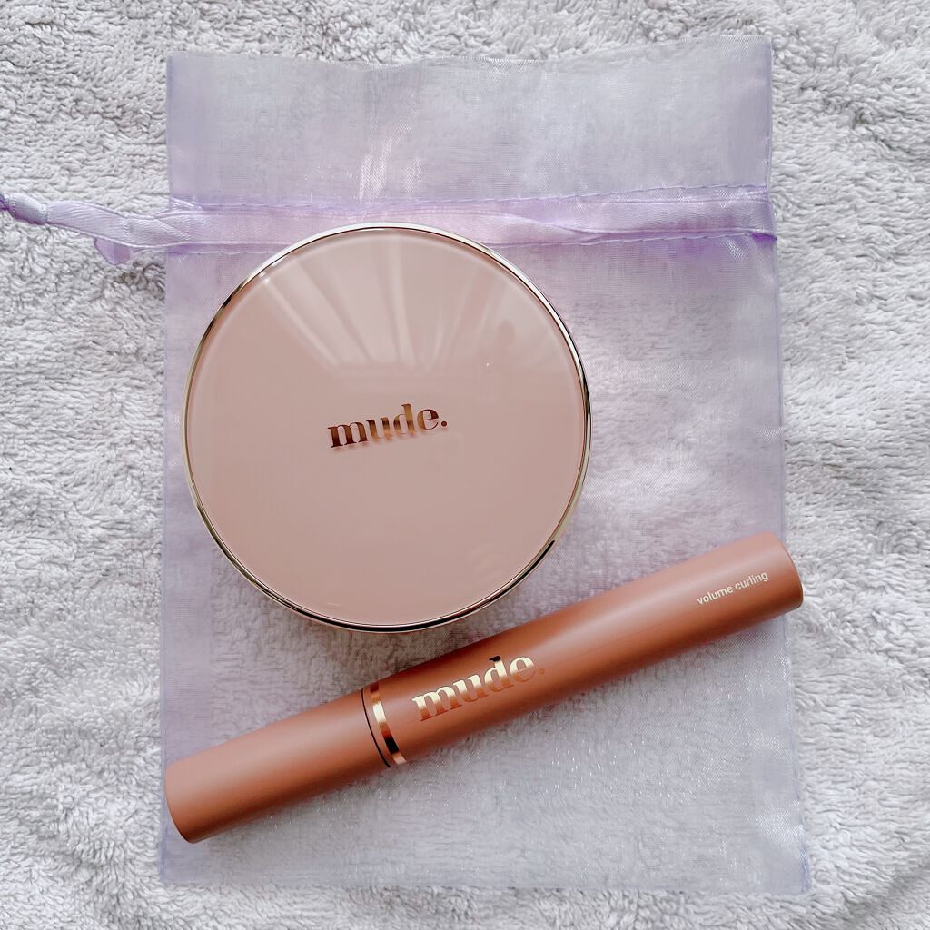 ハグクッション/mude./クッションファンデーションを使ったクチコミ（2枚目）