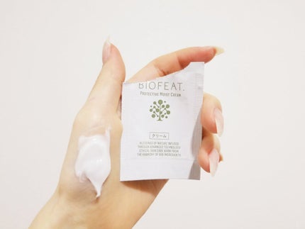 BIOFEAT.  プロテクティブモイストクリームのクチコミ「〖BIOFEAT. プロテクティブモイストクリーム〗
サンプルの使用です。
よくあるこって.....」(1枚目)