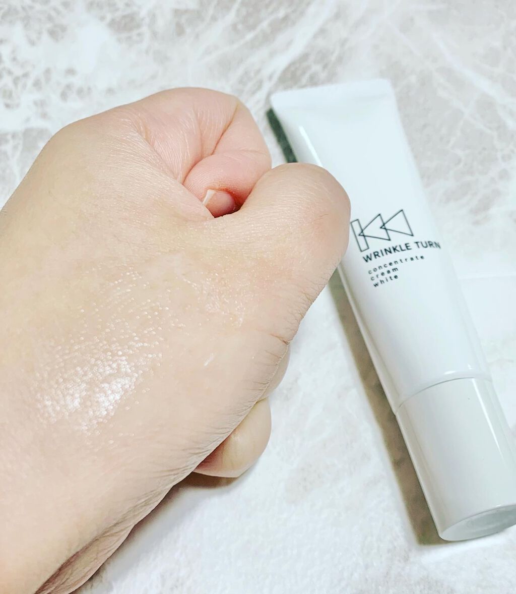 薬用コンセントレートクリーム　ホワイト/サナ　リンクルターン/フェイスクリームを使ったクチコミ（3枚目）