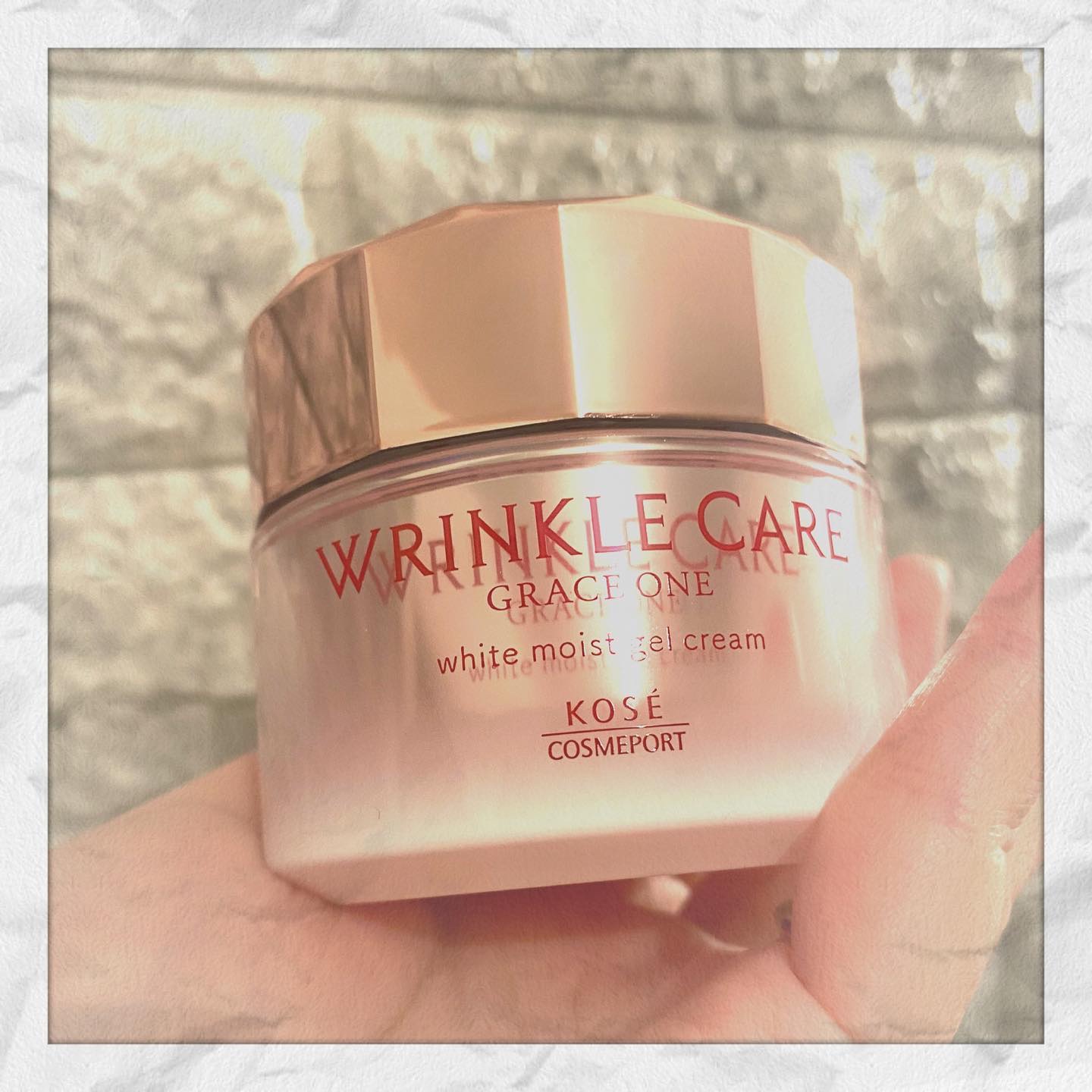 リンクルケア ホワイト モイストジェルクリーム/グレイスワン/オールインワン化粧品を使ったクチコミ（3枚目）