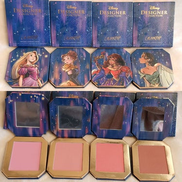 BEAUTY AND THE BEAST KIT/ColourPop/パウダーチークを使ったクチコミ（3枚目）