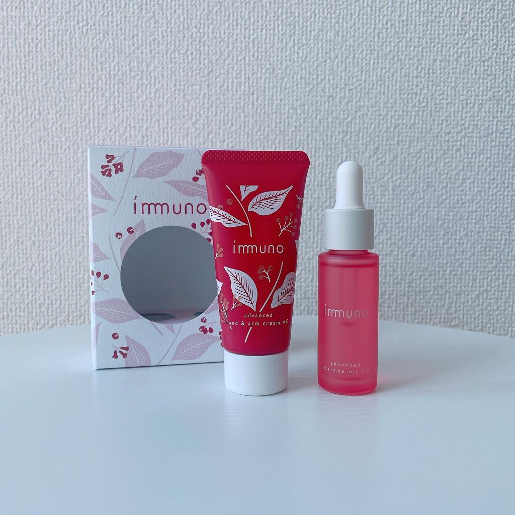 イミュノ ウィンターコフレ WH/immuno/スキンケアキットを使ったクチコミ（1枚目）