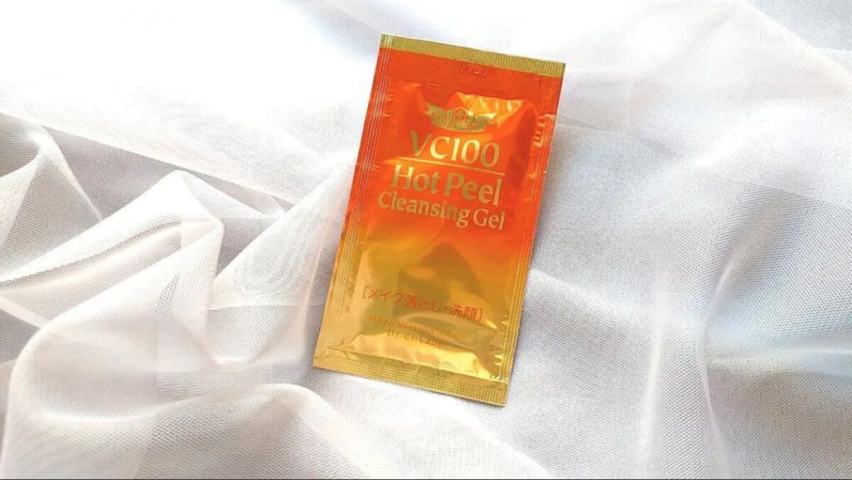 VC100 ホットピールクレンジングゲル/ドクターシーラボⓇ/ピーリングを使ったクチコミ（1枚目）