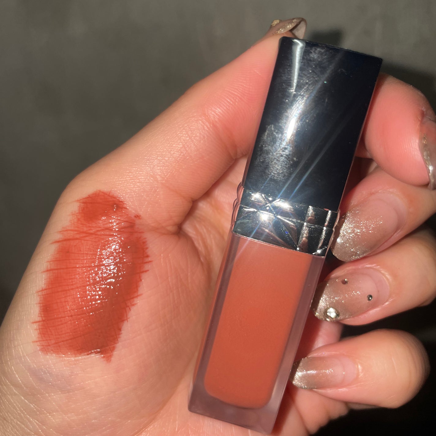 ルージュ ディオール フォーエヴァー リキッド/Dior/口紅を使ったクチコミ(1枚目)