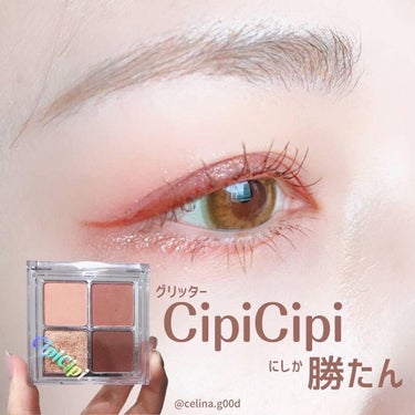 ドレッシーシャドウR/CipiCipi/アイシャドウパレットを使ったクチコミ（1枚目）