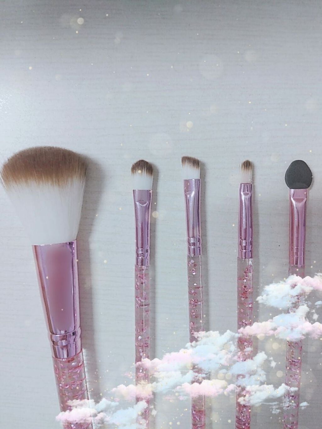 メイクブラシセット/3COINS/メイクブラシを使ったクチコミ(2枚目)