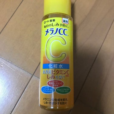 薬用しみ対策 美白化粧水 しっとりタイプ/メラノCC/化粧水を使ったクチコミ（1枚目）