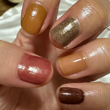 カラフルネイルズ/キャンメイク/マニキュアを使ったクチコミ(5枚目)