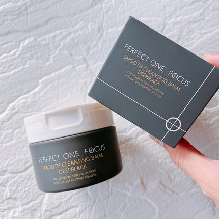 パーフェクトワンフォーカス スムースクレンジングバーム ディープブラック/PERFECT ONE FOCUS/クレンジングバームを使ったクチコミ(1枚目)