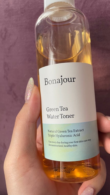 グリーンティーウォーターボムトナー/Bonajour/化粧水を使ったクチコミ(1枚目)
