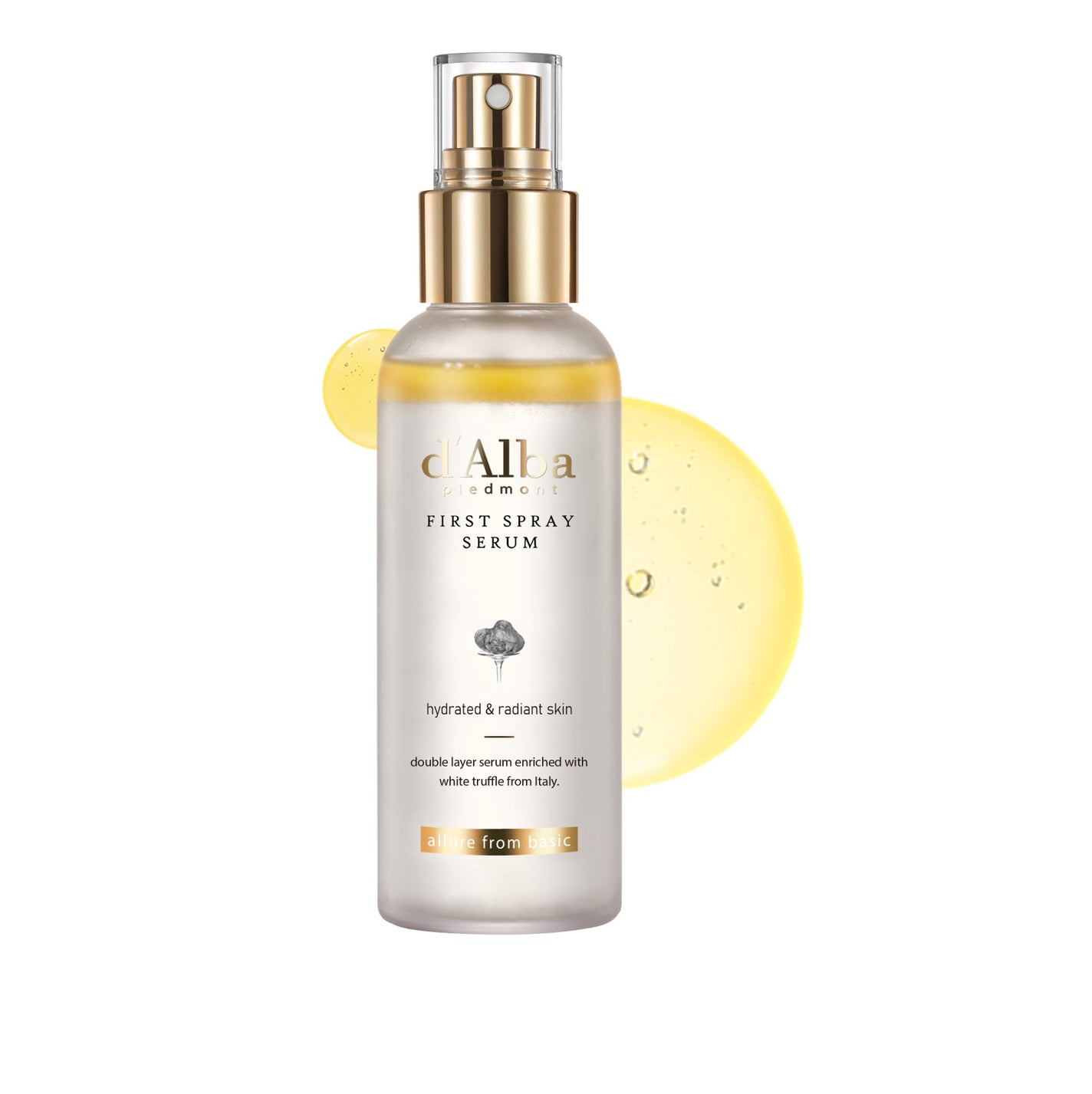 ダルバ ホワイトトリュフファーストスプレーセラム/ダルバ/ミスト状化粧水を使ったクチコミ(2枚目)