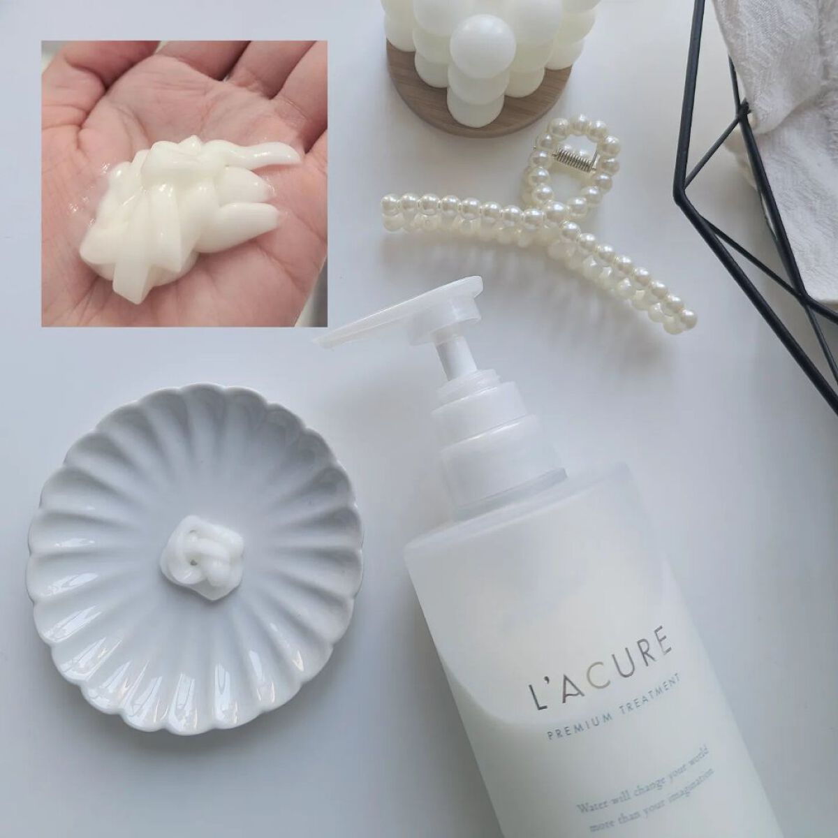 プレミアムシャンプー／プレミアムトリートメント シャンプー/L'ACURE/市販シャンプーを使ったクチコミ（3枚目）