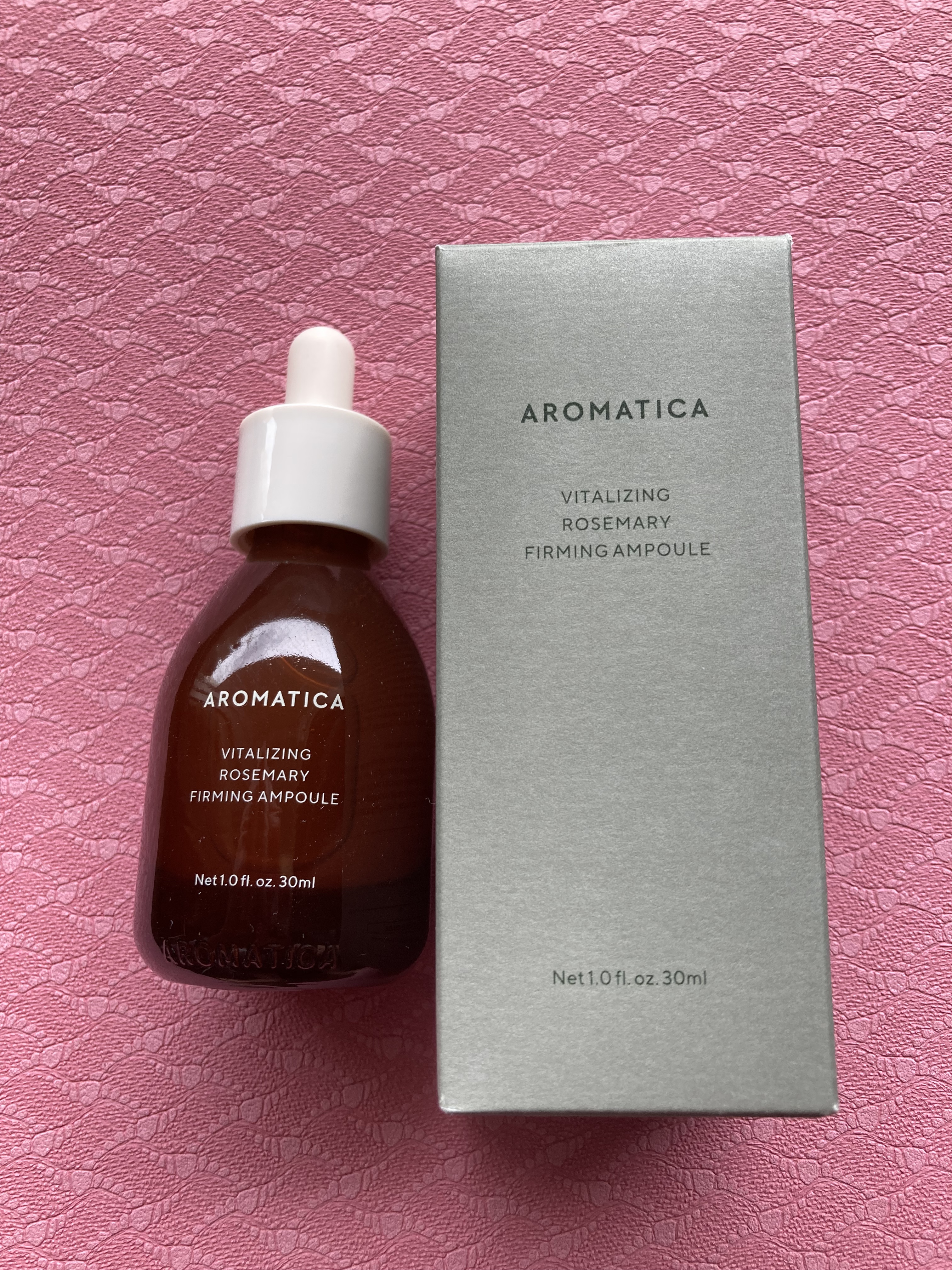 バイタライジング ローズマリー ファーミング アンプル/AROMATICA/美容液を使ったクチコミ（2枚目）